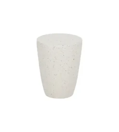 Stolik kawowy FIBRA 37 cm w odcieniach bieli