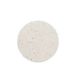 Stolik kawowy FIBRA 37 cm w odcieniach bieli