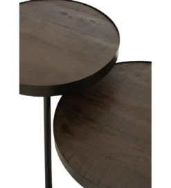 Stolik kawowy Fien 50 cm drewno mango