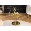 Stolik kawowy FLAMINGO 40 cm złoty