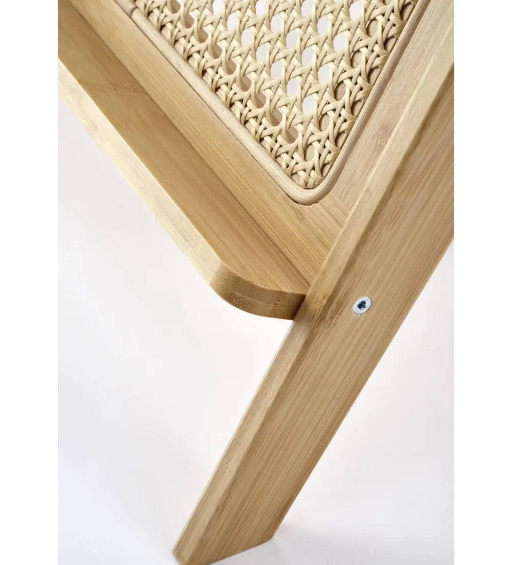 Stolik kawowy FLORA 45 cm bambus