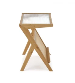 Stolik kawowy FLORA 45 cm bambus