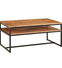 Stolik kawowy FUNI 100 cm drewno akacja