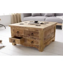 Stolik kawowy GALLE Craft 70 cm Mango