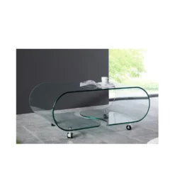 Stolik kawowy GEISTER Fantome 90 cm szklany