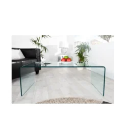 Stolik kawowy GEISTER Fantome 110 cm szklany