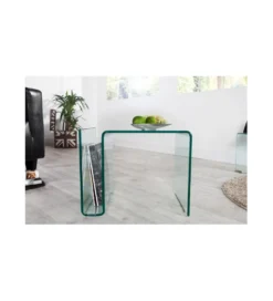 Stolik kawowy GEISTER Fantome 50 cm szklany