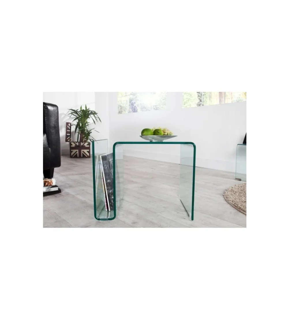 Stolik Kawowy GEISTER Fantome 50 Cm Szklany