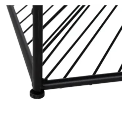 Stolik kawowy GEMETRO 80 cm czarny
