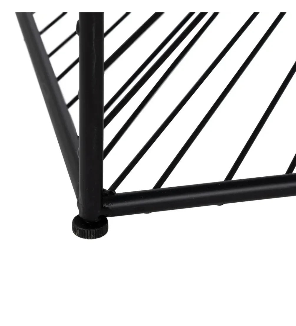 Stolik kawowy GEMETRO 45 cm czarny