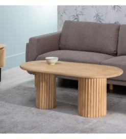 Stolik kawowy GEMPO 120 cm drewno mango naturalny