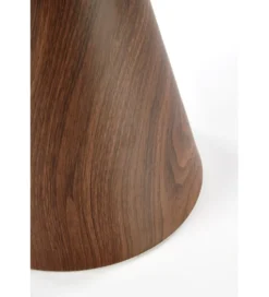 Stolik kawowy GENESIS S 50 cm ceramika w optyce białego marmuru