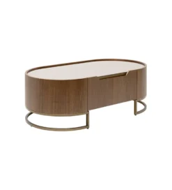 Stolik kawowy GIORGIO 130 cm drewno orzechowe