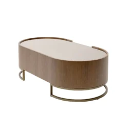 Stolik kawowy GIORGIO 130 cm drewno orzechowe