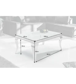 Stolik kawowy GLORIA 100 cm w optyce marmuru