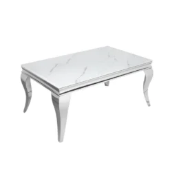 Stolik kawowy GLORIA 100 cm w optyce marmuru