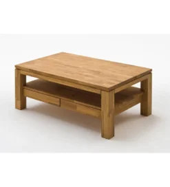 Stolik kawowy GORDON 115 cm drewno dąb
