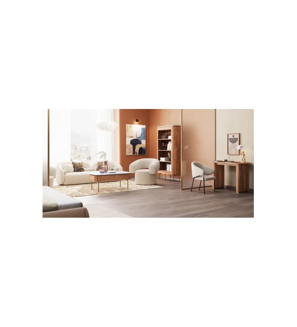 Stolik kawowy GRACE 110 cm Drewno Mango