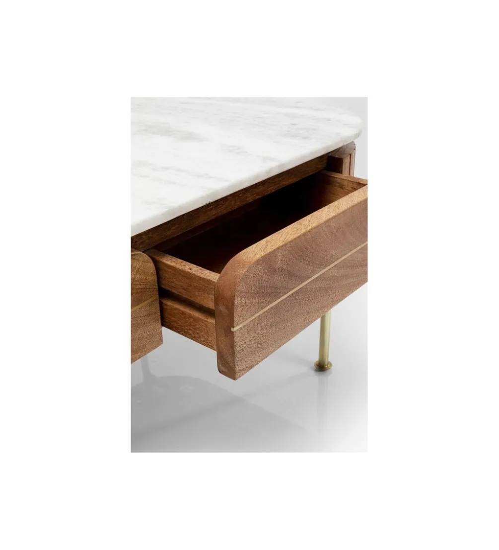 Stolik kawowy GRACE 110 cm Drewno Mango