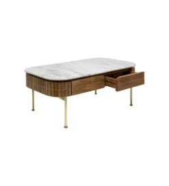 Stolik kawowy GRACE 110 cm Drewno Mango