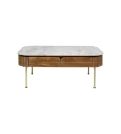 Stolik kawowy GRACE 110 cm Drewno Mango