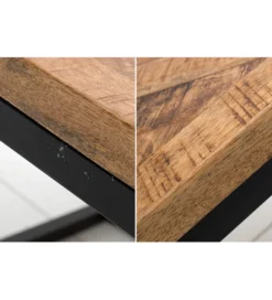 Stolik kawowy GRANDE Infinity Home 100 cm drewno Mango