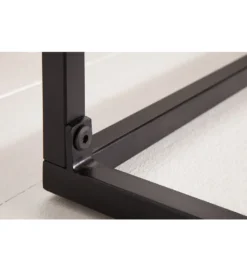 Stolik kawowy GRANDE Infinity Home 100 cm drewno Mango