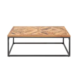 Stolik kawowy GRANDE Infinity Home 100 cm drewno Mango