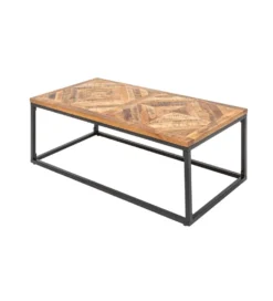 Stolik kawowy GRANDE Infinity Home 100 cm drewno Mango