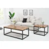 Stolik kawowy GRANDE Infinity Home 60 cm drewno mango