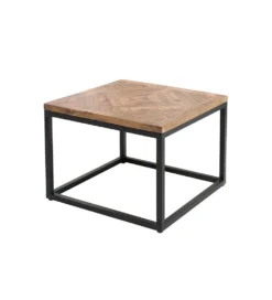 Stolik kawowy GRANDE Infinity Home 60 cm drewno mango