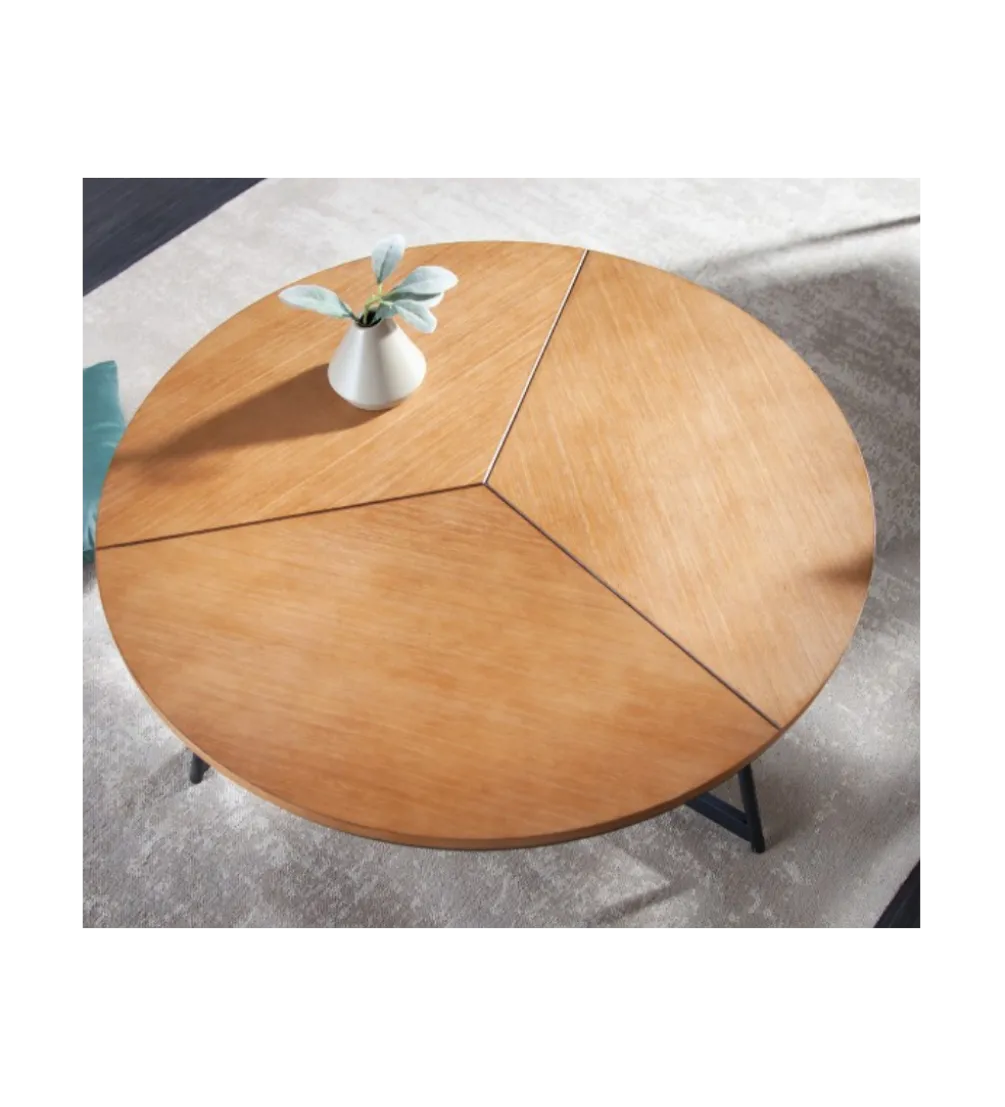 Stolik kawowy GRENADA 80 cm w optyce dębu