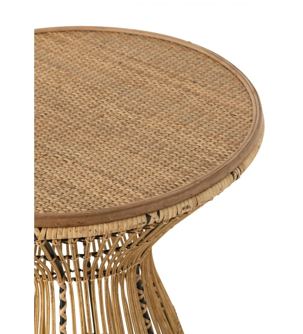 Stolik kawowy GROOVES 63 cm rattan