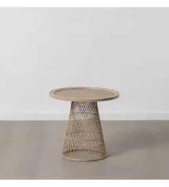 Stolik kawowy HAMUN 55 cm ratan