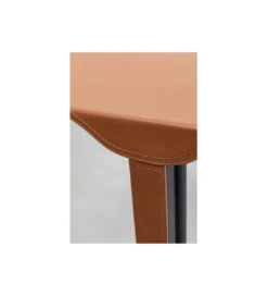 Stolik kawowy HEDI 61 cm czarny brązowy