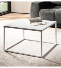 Stolik kawowy HELFI 60 cm biały