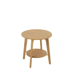 Stolik kawowy HERMA 50 cm bambus naturalny