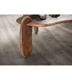 Stolik kawowy HILDE 78 cm drewno mango