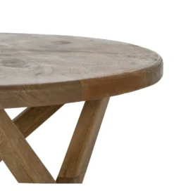 Stolik kawowy HOKE 60 cm drewno mango