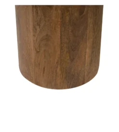 Stolik kawowy HUGI 135 cm marmur drewno mango