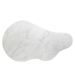 Stolik kawowy HUGI 135 cm marmur drewno mango