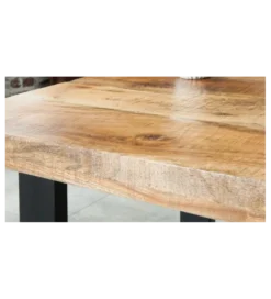 Stolik kawowy Iron Craft 100 cm drewno mango