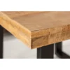 Stolik kawowy Iron Craft 60 cm drewno mango