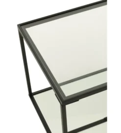 Stolik kawowy ITAGOT 50 cm czarny
