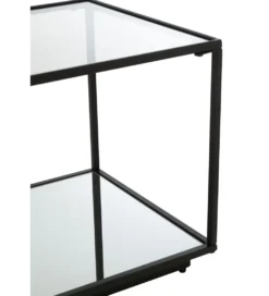 Stolik kawowy ITAGOT 50 cm czarny