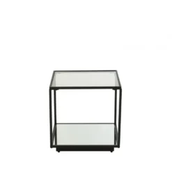 Stolik kawowy ITAGOT 50 cm czarny