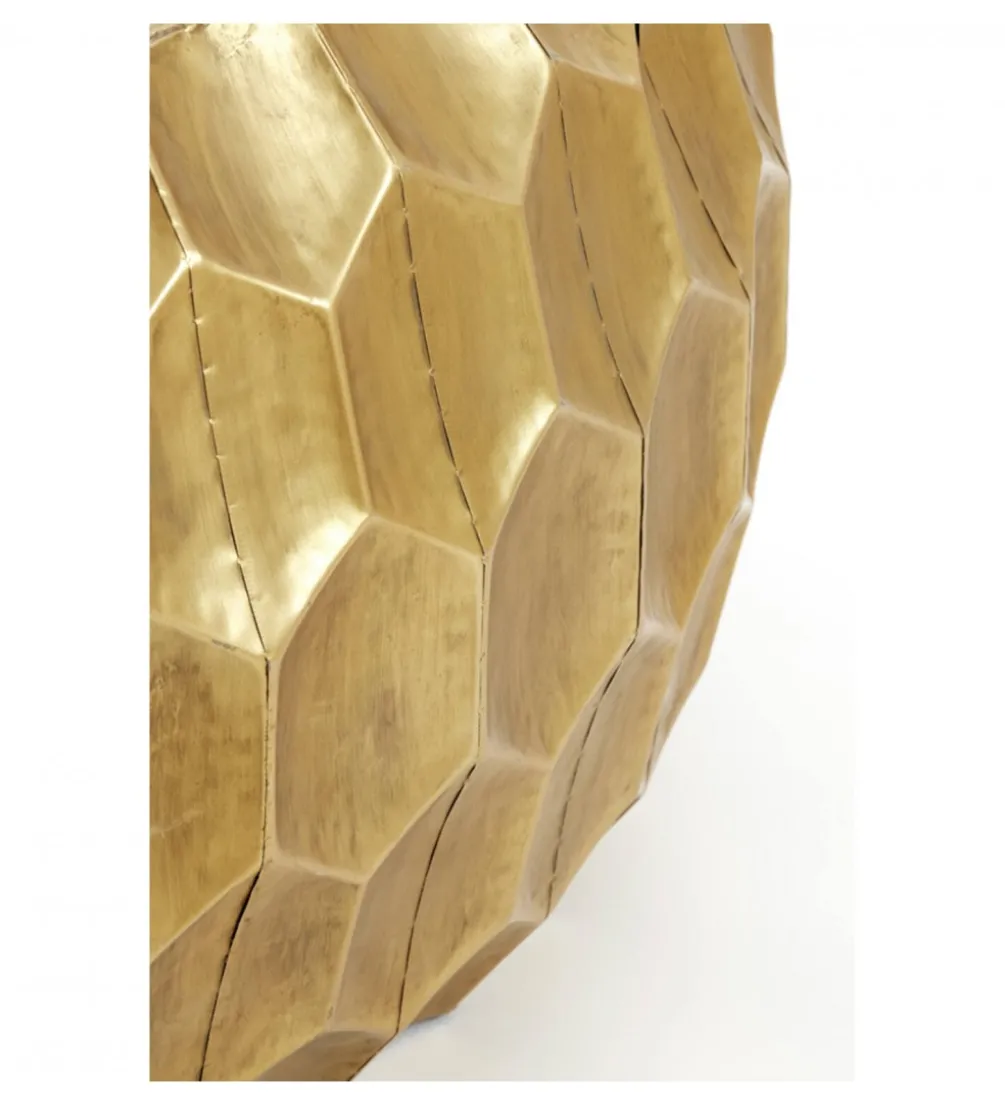 Stolik kawowy KALAN 85 cm złoty