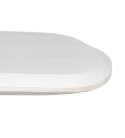 Stolik kawowy KARAZ 130 cm drewno akacja różowo-biały