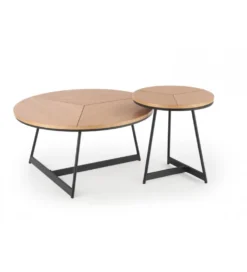 Stolik kawowy KARIDA 45 cm w optyce dębu