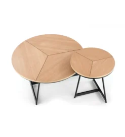 Stolik kawowy KARIDA 45 cm w optyce dębu